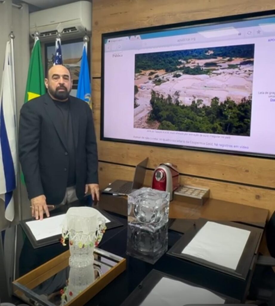 Imagem institucional de Bruno Cecchini após decisão judicial de 2023 que confirma que ele nunca foi preso e nunca explorou terras Yanomami.